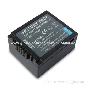 Digital Camcorder Battery Pack for Panasonic Camera with 7.2V Voltage and 1,350mAh Capacity